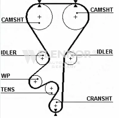 Timing Belt (4257V)
