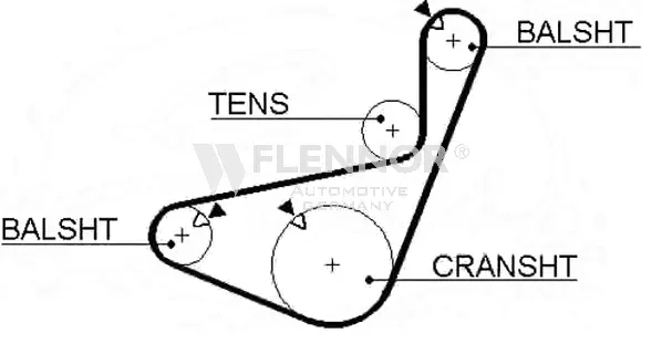 Timing Belt (4345V)