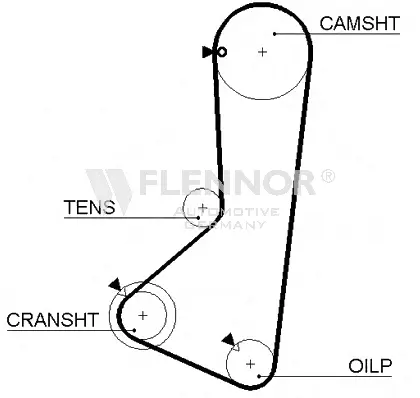 Timing Belt (4261V)