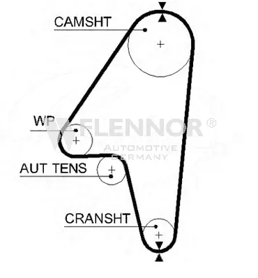 Timing Belt (4486V)