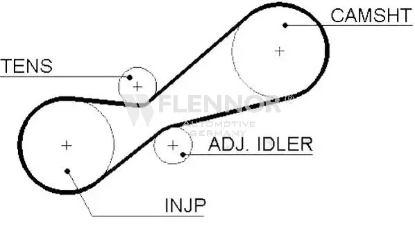Timing Belt (4383V)