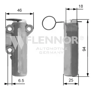 Vibration Damper, timing belt (FD99022)