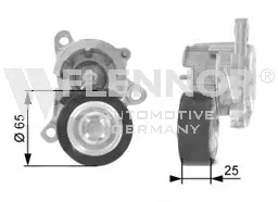 Tensioner Pulley, V-ribbed belt (FS22952)