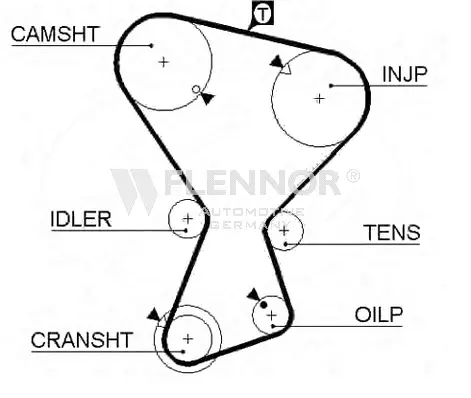 Timing Belt (4264V)