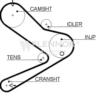 Timing Belt (4384V)
