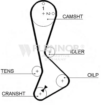 Timing Belt (4169V)