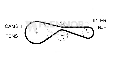 Timing Belt (4502V)