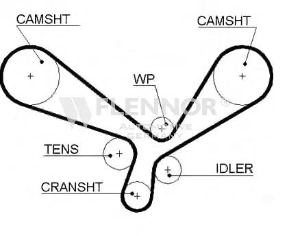Timing Belt (4446V)