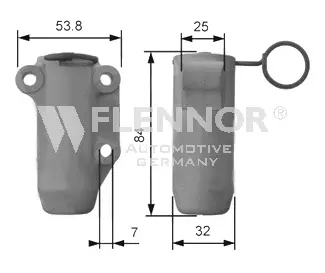 Vibration Damper, timing belt (FD99021)