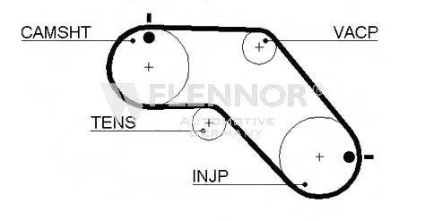 Timing Belt (4493V)