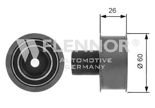 Deflection/Guide Pulley, timing belt (FU71491)