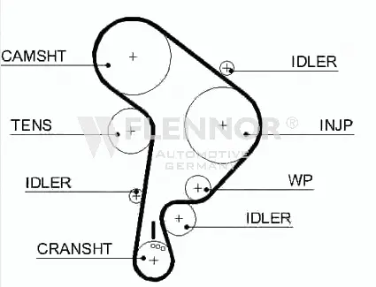 Timing Belt (4448V)