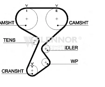 Timing Belt (4376V)