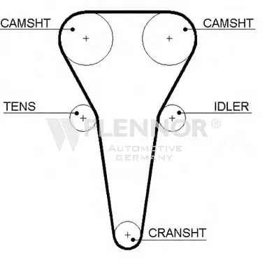 Timing Belt (4456V)