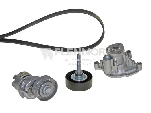 Water Pump + V-Ribbed Belt Kit (FP66PK1735)