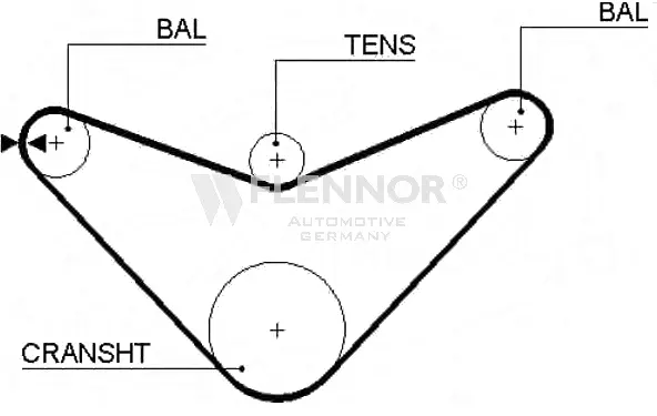 Timing Belt (4124V)