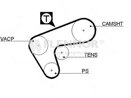 Timing Belt (4402V)