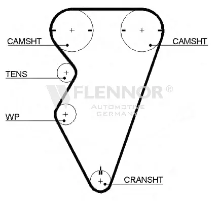 Timing Belt (4386V)