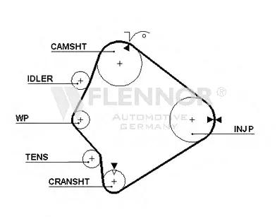 Timing Belt (4244V)