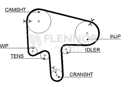 Timing Belt (4409V)