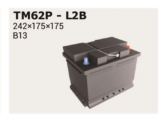 Starter Battery (TM62P)