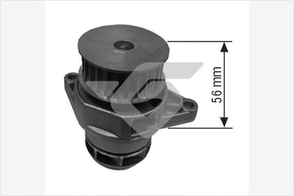 Water Pump, engine cooling (WP88)