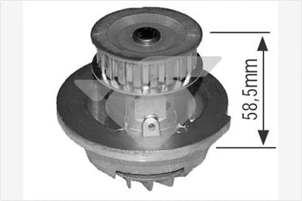 Water Pump, engine cooling (WP279)