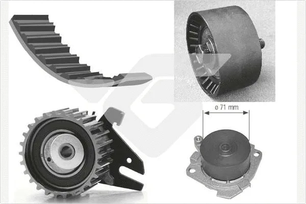 Water Pump & Timing Belt Kit (KH 273WP25)