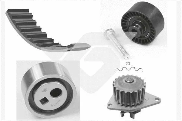 Water Pump & Timing Belt Kit (KH 04WP05)