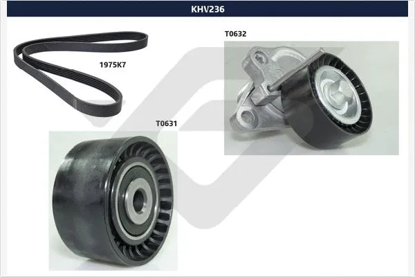 V-Ribbed Belt Set (KHV 236)