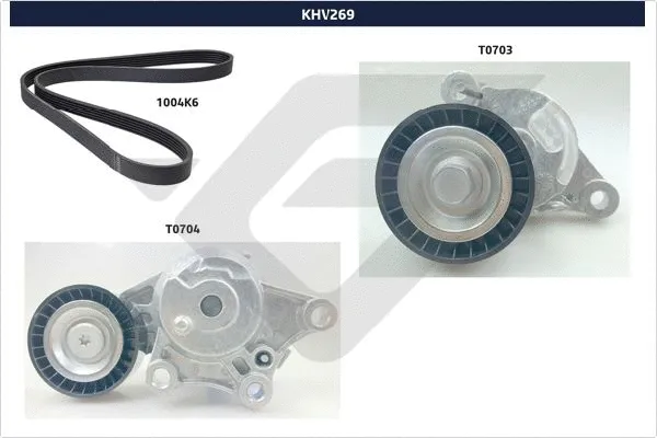 V-Ribbed Belt Set (KHV 269)