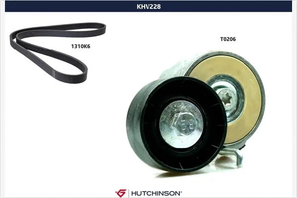 V-Ribbed Belt Set (KHV 228)