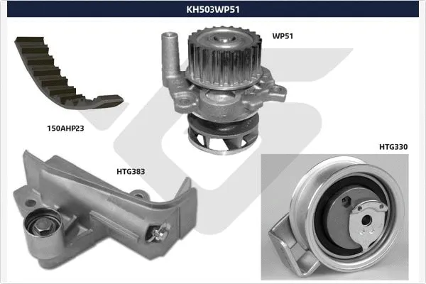 Water Pump & Timing Belt Kit (KH 503WP51)