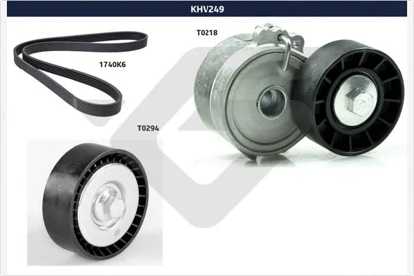 V-Ribbed Belt Set (KHV 249)
