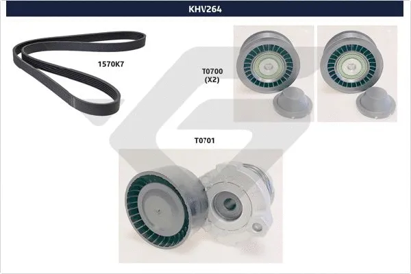 V-Ribbed Belt Set (KHV 264)