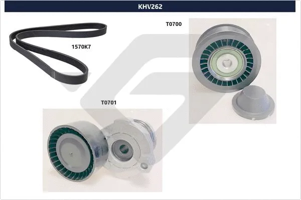 V-Ribbed Belt Set (KHV 262)