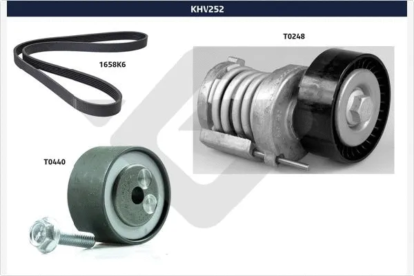 V-Ribbed Belt Set (KHV 252)