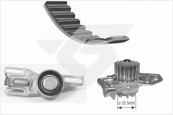Water Pump & Timing Belt Kit (KH 05WP01)