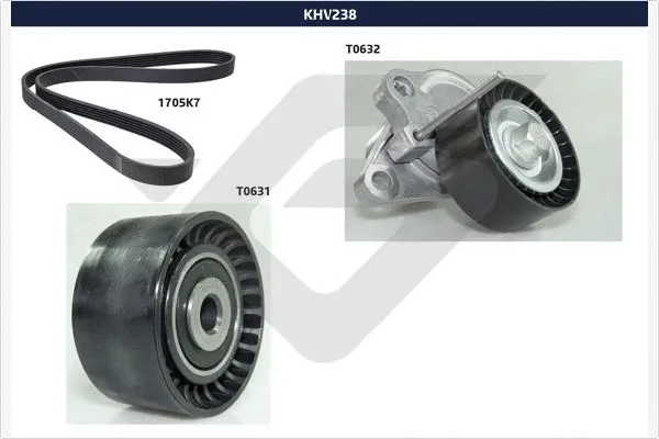 V-Ribbed Belt Set (KHV 238)