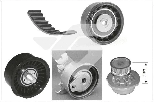Water Pump & Timing Belt Kit (KH 152WP19)