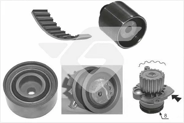 Water Pump & Timing Belt Kit (KH 431WP56)
