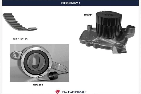Water Pump & Timing Belt Kit (KH 309WP211)