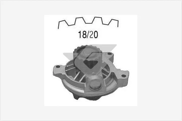Water Pump, engine cooling (WP0061V)