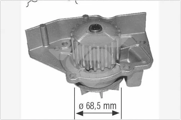 Water Pump, engine cooling (WP12)