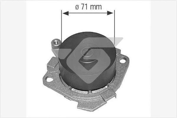 Water Pump, engine cooling (WP0025V)