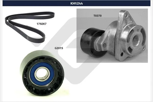 V-Ribbed Belt Set (KHV 244)