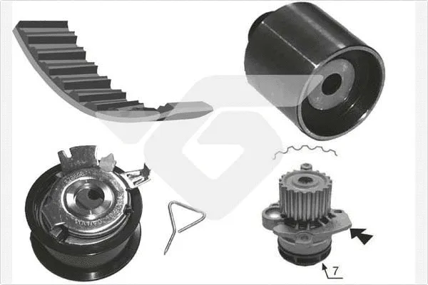 Water Pump & Timing Belt Kit (KH 194WP67)