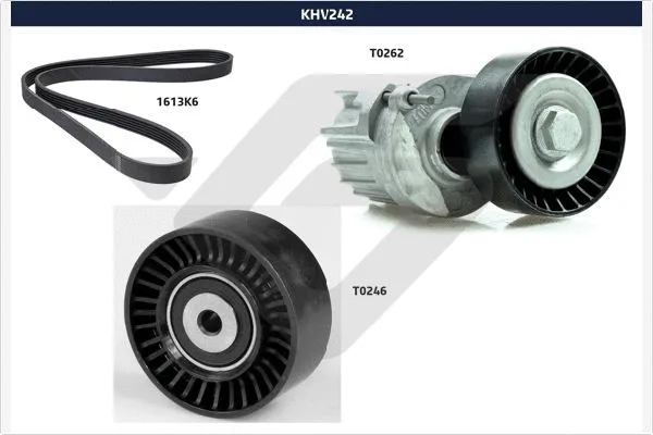 V-Ribbed Belt Set (KHV 242)
