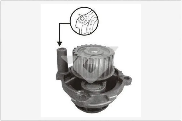 Water Pump, engine cooling (WP73)