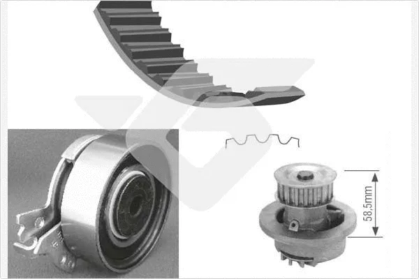 Water Pump & Timing Belt Kit (KH 60WP02)